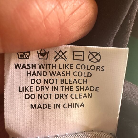 Color Block Long Sleeve Top Geometric Pattern  Fabric  Size 2XL - Picture 8 of 8